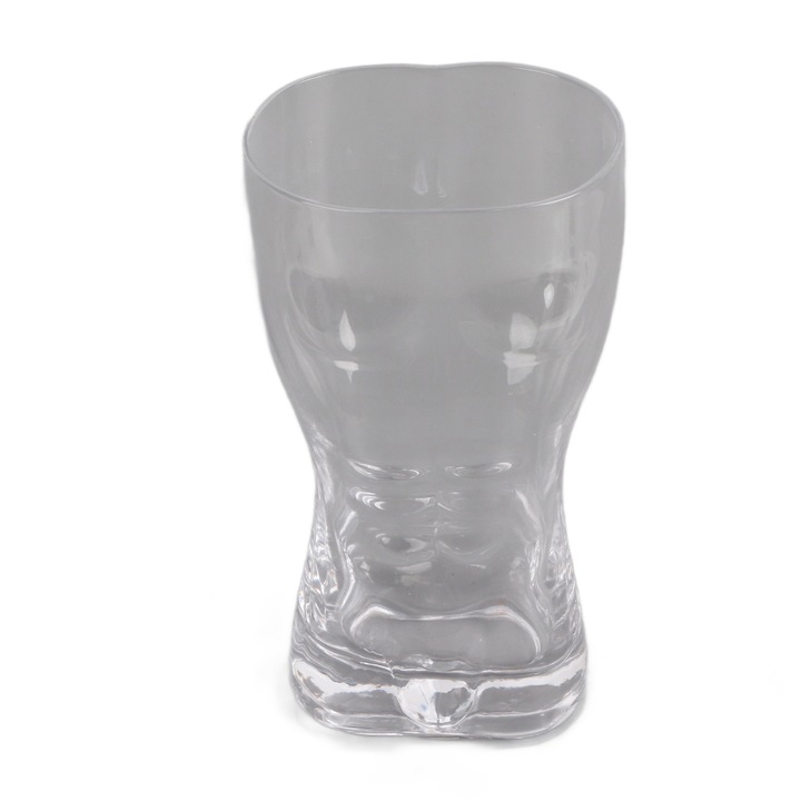 Jormftte pohárkészlet, emberi test design, ólommentes üveg, könnyen tisztítható, 6x6cm