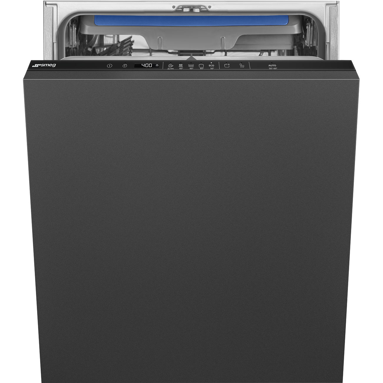 Masina de spalat vase incorporabila SMEG STL362DQ, 60 cm, clasa energetica D, 7+1 programe