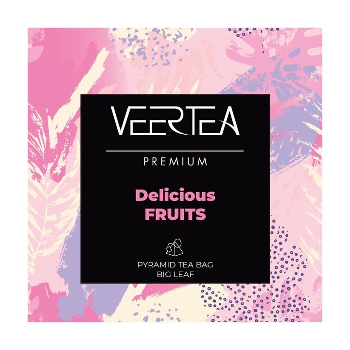 Ceai de fructe, Veertea, 40 pachete Pyramid x 4 g