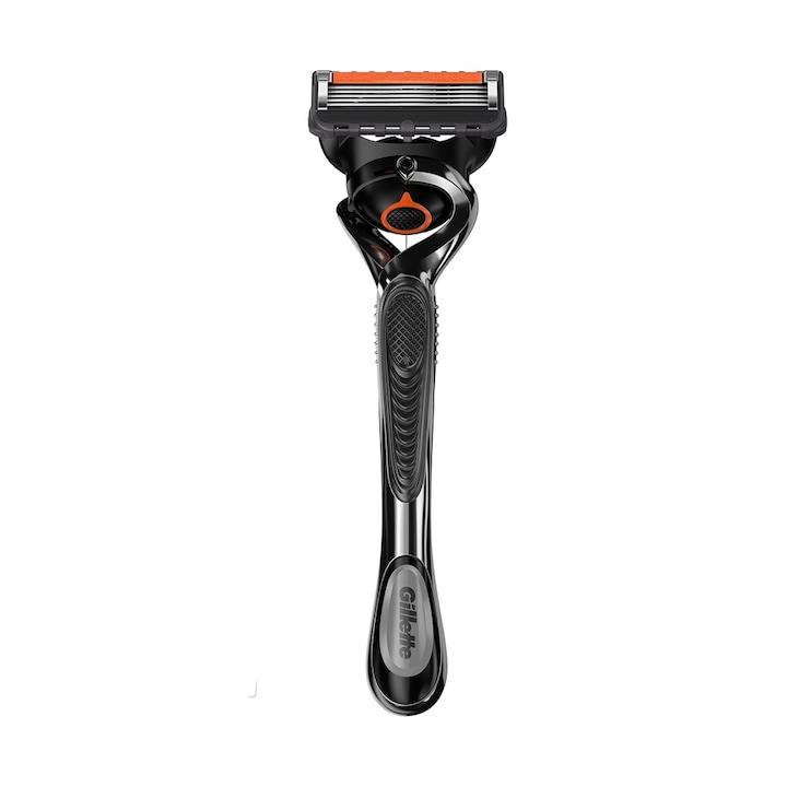 Мъжка самобръсначка Gillette Proglide Fusion 5 *0446404 20-35, 1 самобръсначка, 2 ножчета, Черен/Оранжев