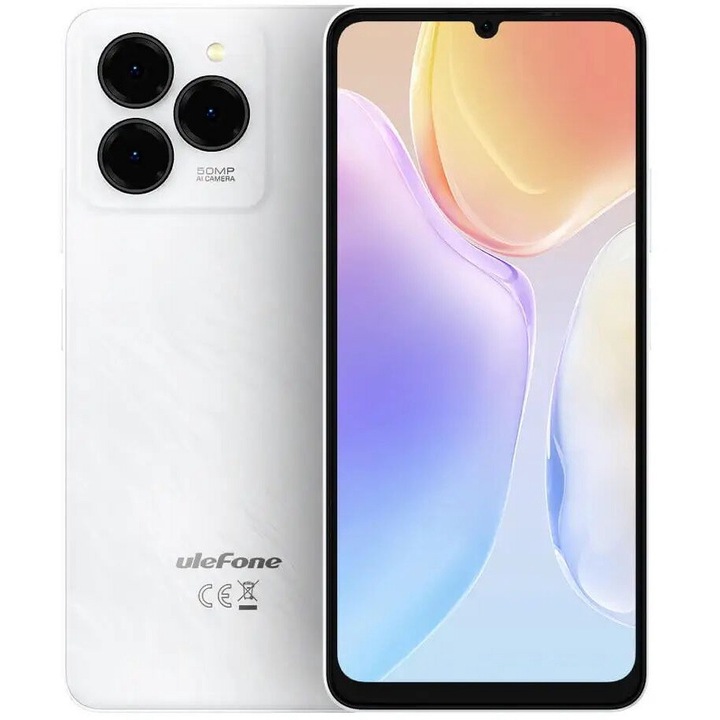 Смартфон Ulefone Note 20 Pro, 4GB, 256GB, Ribbons White
