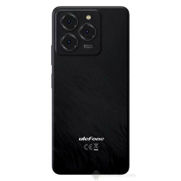 Telefon Mobil Ulefone Note 20 Pro, Procesor Unisoc T606 Octa-Core, Ecran IPS LCD 6.75", 4GB RAM, 256GB Flash, Camera Tripla 50 + 2 + 2 MP, Wi-Fi, 4G, Dual Sim, Android (Negru)