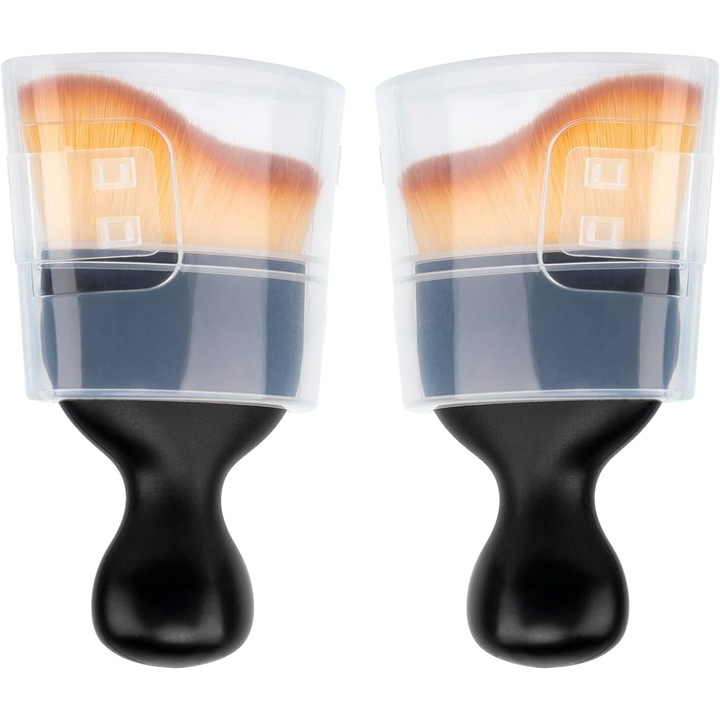 Set 2 perii de curatare auto XINGGUI, negru