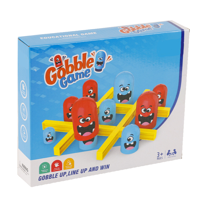 Joc de societate Tic Tac Toe, set educativ, 3+ ani, interior/exterior, multicolor