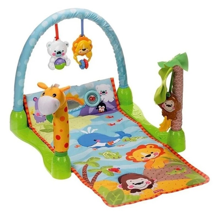 Centru activitati tip covoras Interactiv cu Arcade - Jungle