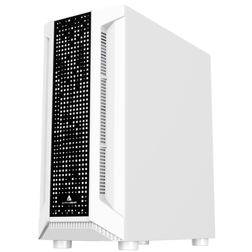 Carcasa ALPHAGEAR Trickster RGB white - eMAG.ro