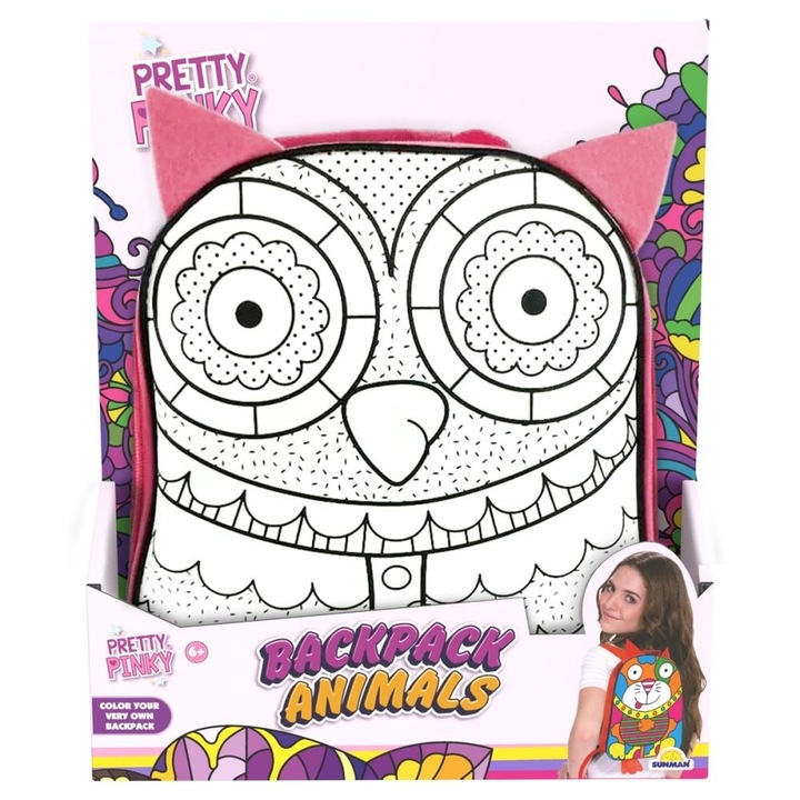 Оцветете собствената си чанта, Pretty Pinky, Owl