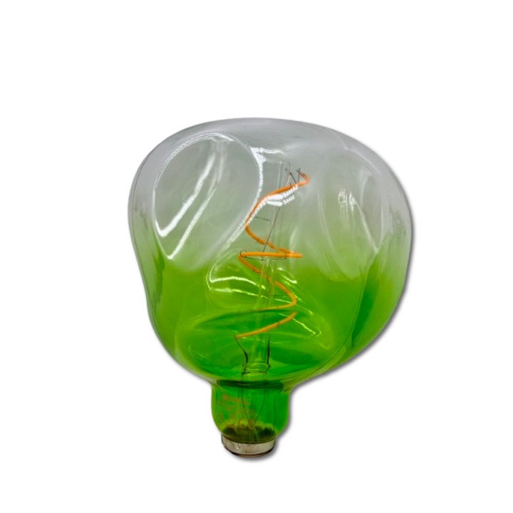 Bec decorativ, Cell, verde, 4W, E27