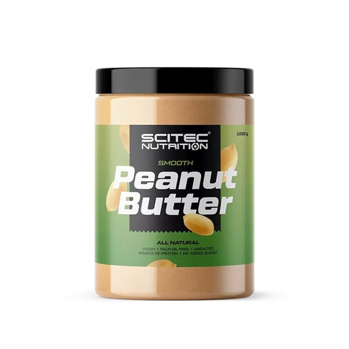 Unt De Arahide, Scitec, Peanut Butter Smooth, 1000 g