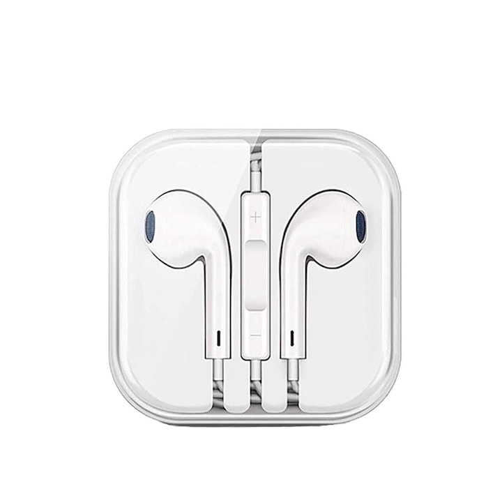 Macvi® слушалки с микрофон и контрол на звука, шумоизолатори, съвместими с iPhone