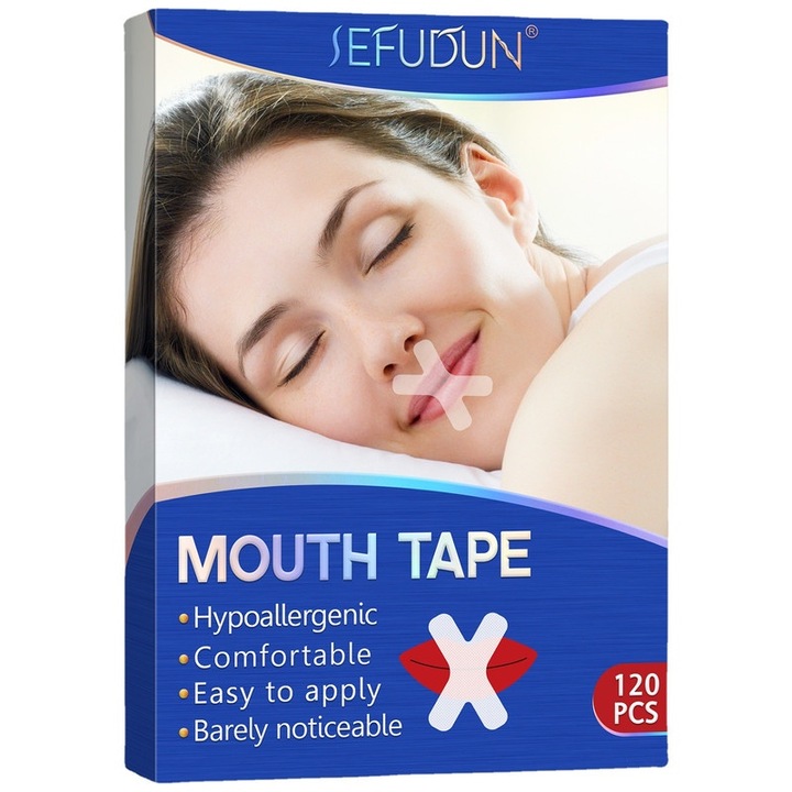 Plasturi Jims, set 120 buc, ajuta la reducerea sforaitului, 95mm