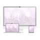 Husa pentru webcam pentru notebook-tableta, plastic, adeziv, universal, 1buc