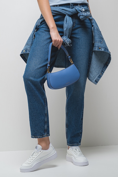 GUESS JEANS, Дънки Мом, Син меланж