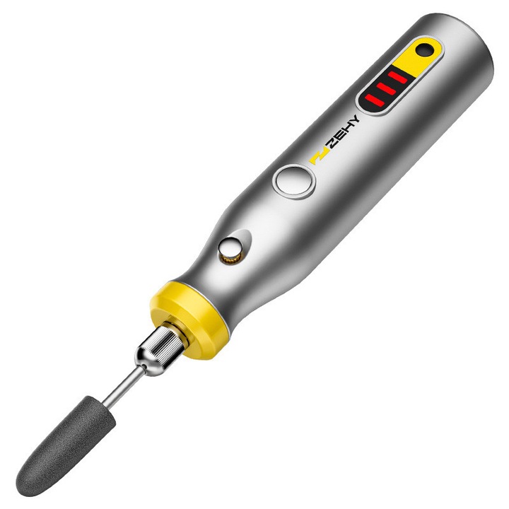 Elektromos kézi csiszológép készlet, 26 db- os, 35W