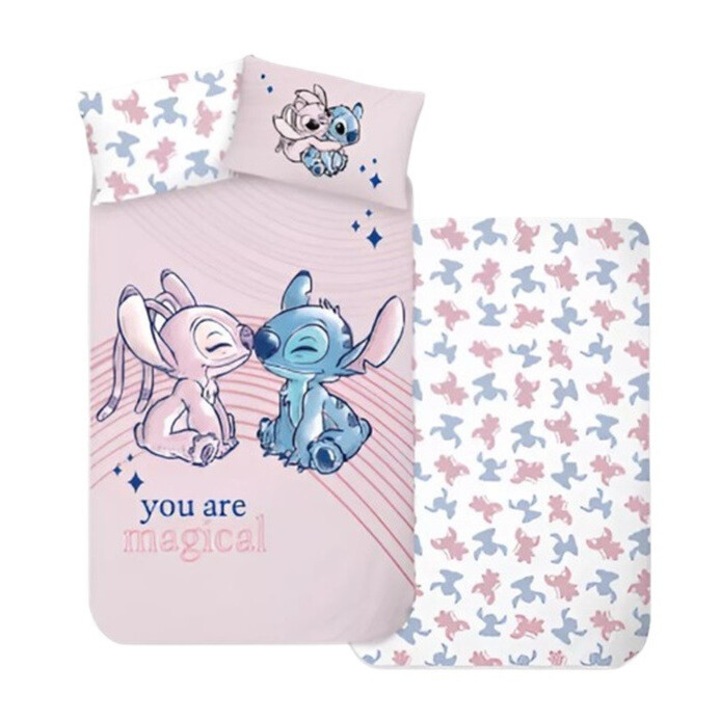 Lilo és Stitch A csillagkutya ágyneműhuzat 140x200 cm 70x90 cm (You Are Magical)