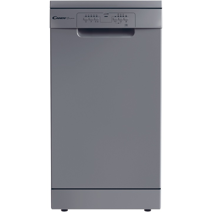 Съдомиялна Candy CDPH 2L1049S, 10 комплекта, 5 програми, клас E, 45 см, сребрист