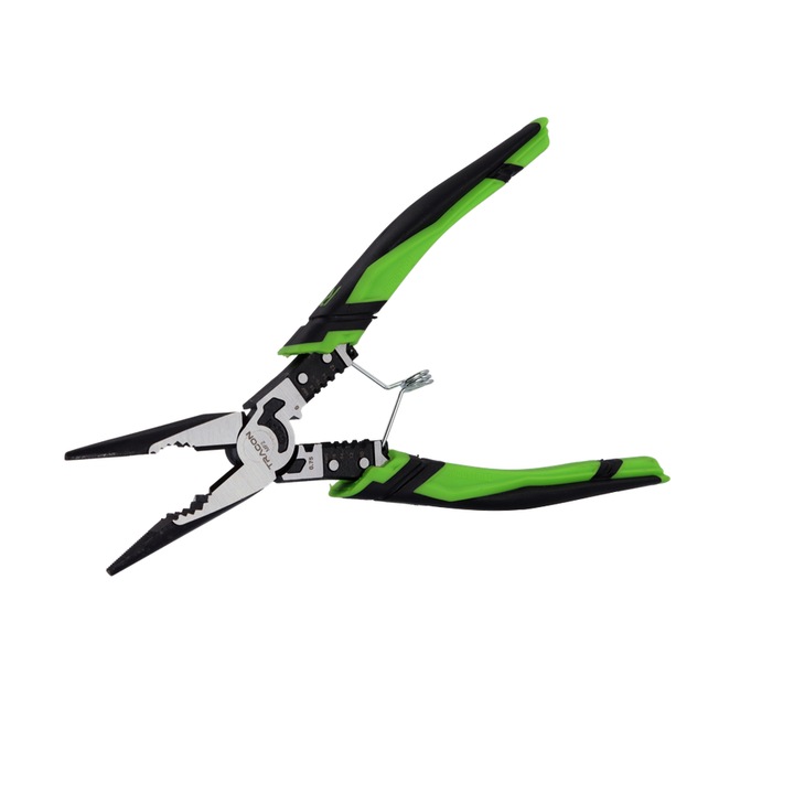 Cleste multifunctional plat combinat, cu taietor in diagonala, MF2, Tracon