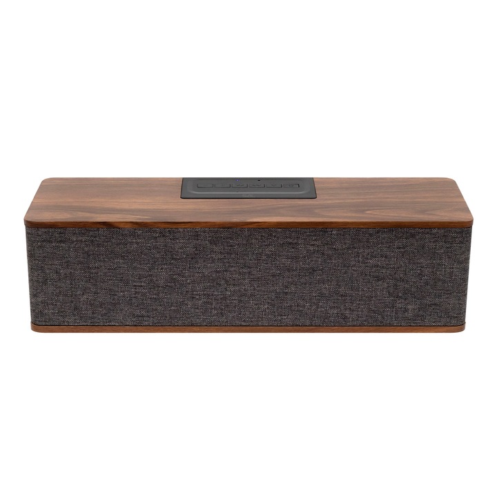 Home by Somogyi SAL RRT7 sztereó retro hangszóró, vezeték nélküli, 2x5W, FM rádió, Bluetooth, beépített akkumulátor