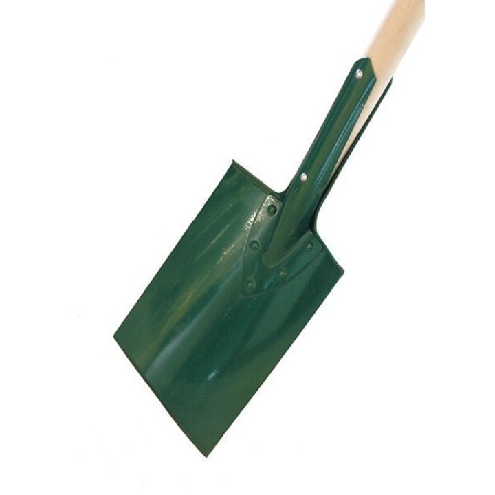 KARD fa nyelű lapát, 18x27 cm, zöld/barna