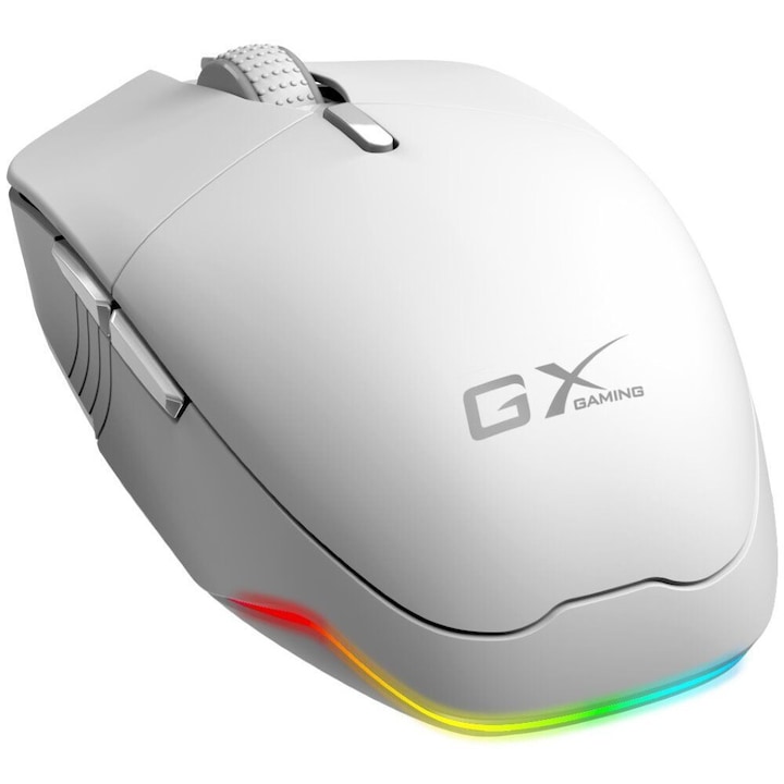 Mouse wireless Genius GX Gaming Scorpion M8250, 3200DPI, RGB, alb