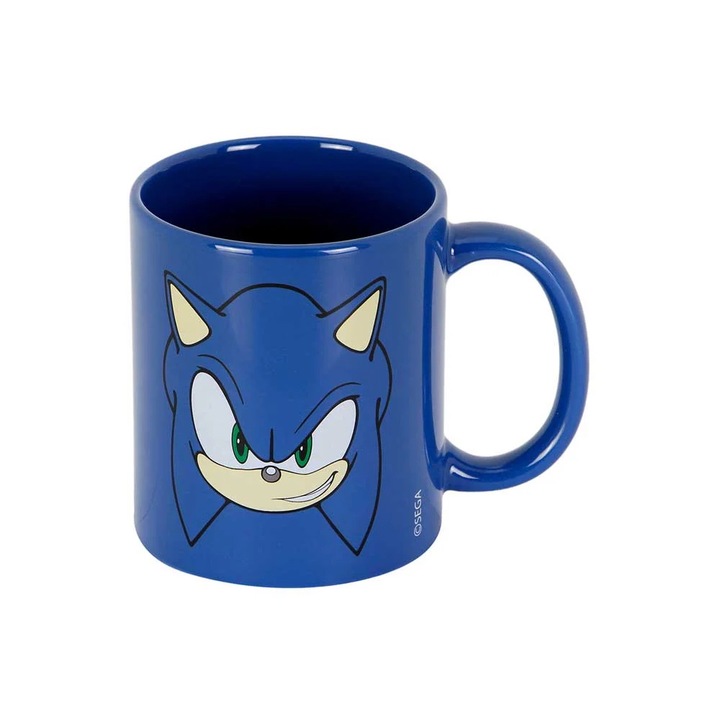 Cana Sonic the Hedgehog, 330 ml, albastra