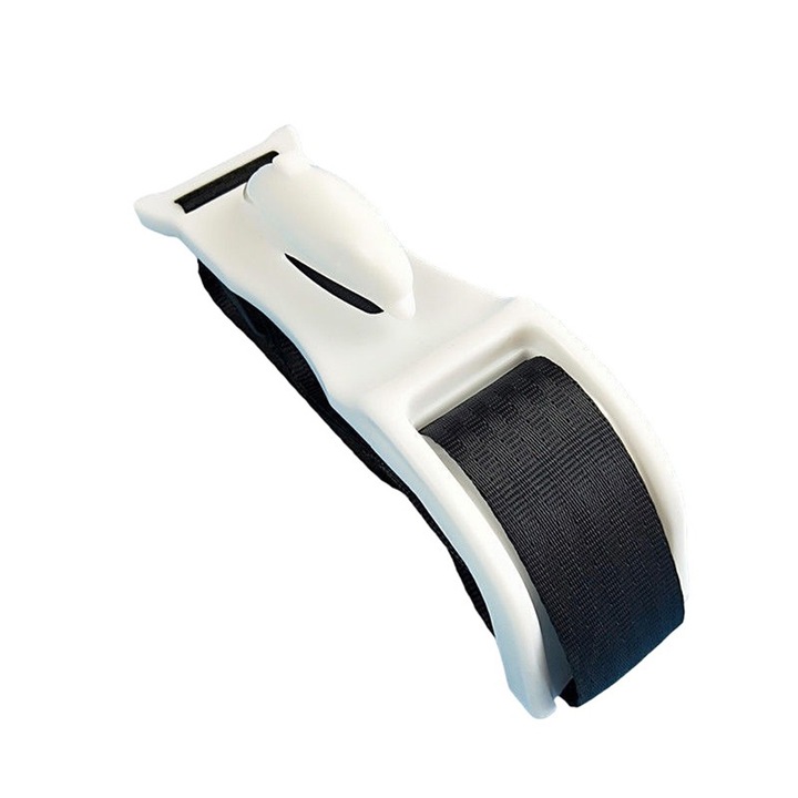 Deviator Centura de Siguranta, Comando Technology, pentru Femeile Insarcinate, Ajustabil, Marime Universala, 21 x 6 cm, Alb