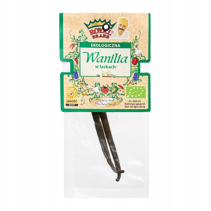 Bastonase de vanilie baton de vanilie bio Royal Brand doua bastonase 5g fiecare