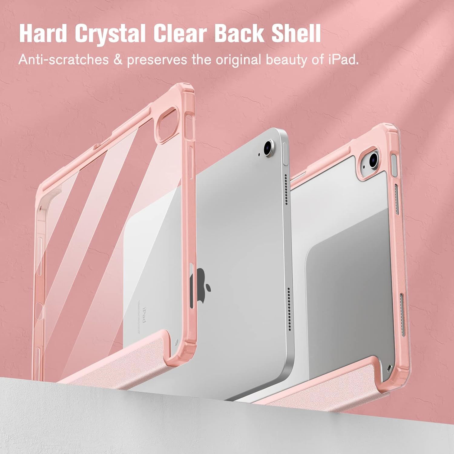 Husa tableta, Compatibil cu iPad 10.9 inch 2022, Roz