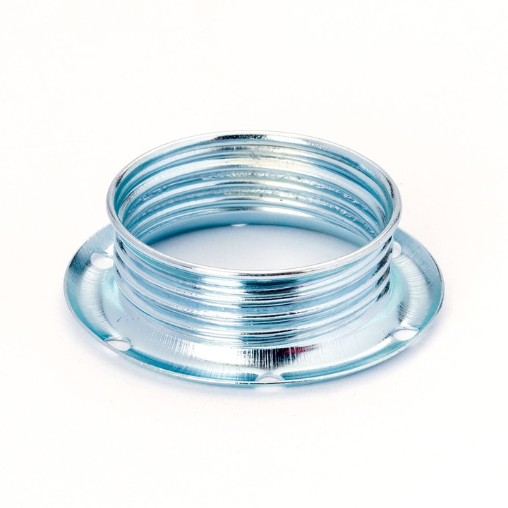 Piulita Soclu E14, Crom, Diametru 43 mm, Inaltimea 11mm, Metal Aliaj Zinc crom ORION