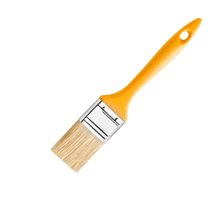 Pensula plata Hardy Seria 37, pentru utilizare universala, latime 70 mm, maner plastic