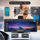 Navigatie Auto Universala 10.26" Full-Touch IPS HD, MIANDREE®, CarPlay/Android Auto Wireless, Camera Fata Reglabila 4K/1080P (Dashcam), Camera Marsarier Inclusa, Card 64GB CADOU, DVR Multimedia, BT, FM, AUX, Split-Screen