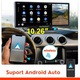 Navigatie Auto Universala 10.26" Full-Touch IPS HD, MIANDREE®, CarPlay/Android Auto Wireless, Camera Fata Reglabila 4K/1080P (Dashcam), Camera Marsarier Inclusa, Card 64GB CADOU, DVR Multimedia, BT, FM, AUX, Split-Screen