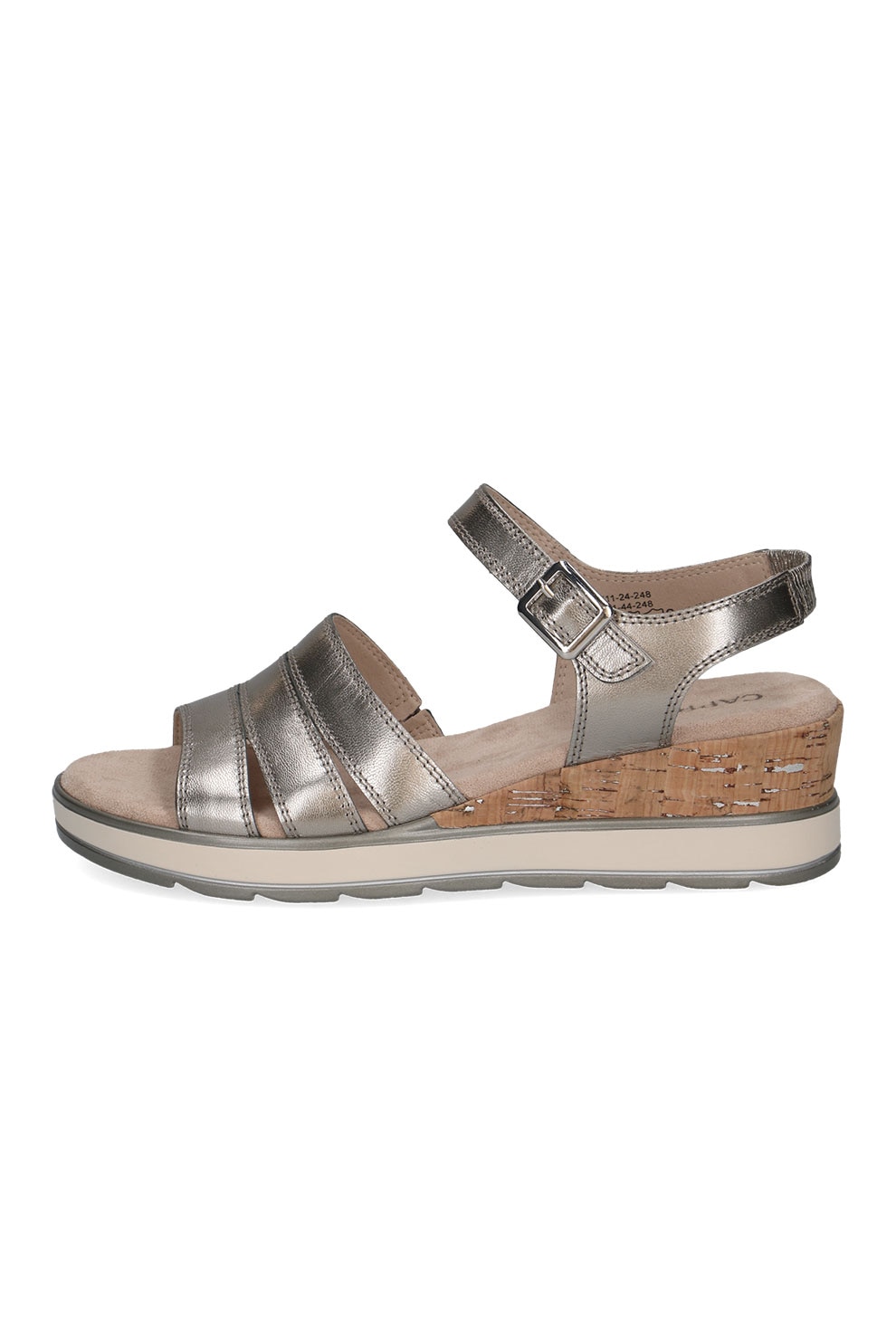 Caprice, Sandale wedge, Bronz, 37