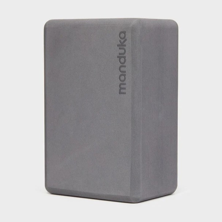 Bloc fitness yoga, Manduka, spuma EVA reciclat, 23x15x10cm, 0,45kg