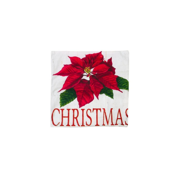 Karácsonyi díszpárnahuzat, 45 x 45 cm, karácsonyi modell