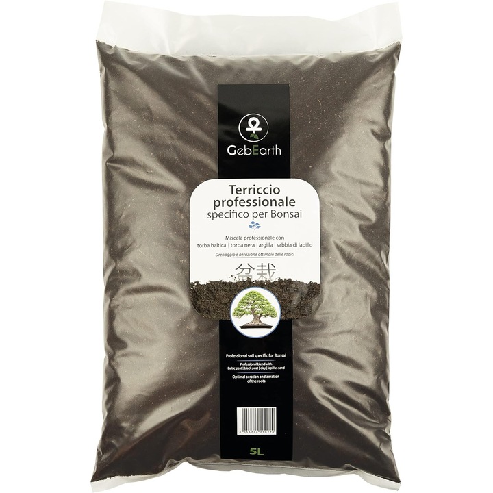 Pamant Bonsai Profesional 5 Litri Compusi organici