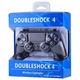 Controller Wireless Macvi® Doubleshock 4 pentru PS4, PS TV, PS Now, Negru cu Vibratii