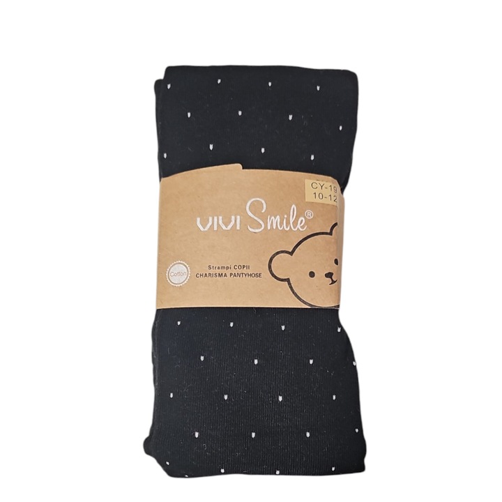 Dres cu buline, Vivi Smile Tedy, negru, Negru