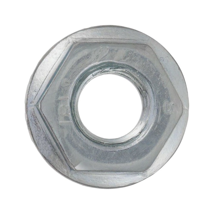 Set Piulite hexagonale cu flansa, M10, DIN 6923, Otel zincat, 20 bucati