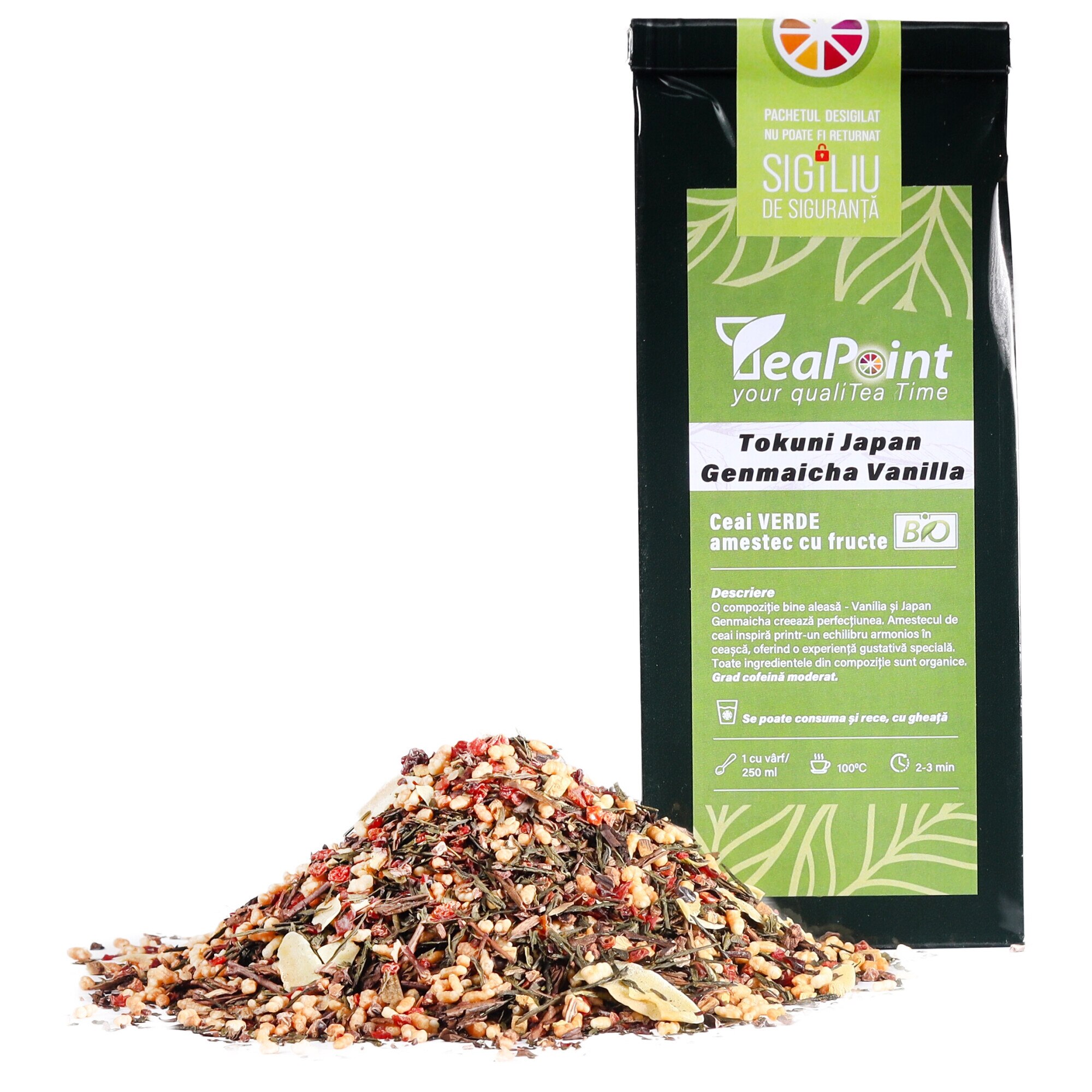 Ceai verde Japan Genmaicha - 100 g - eMAG.ro