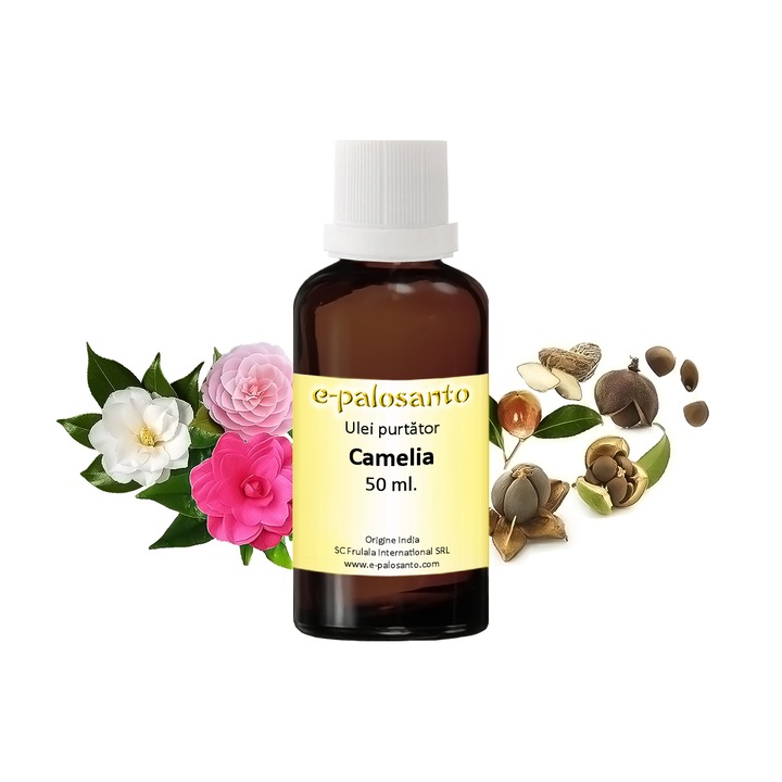 Ulei purtator Camelia 50ml, organic 100%, e-palosanto