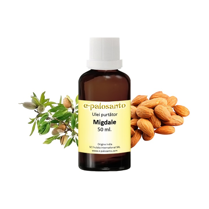 Ulei purtator Migdale 50ml, organic 100%, e-palosanto