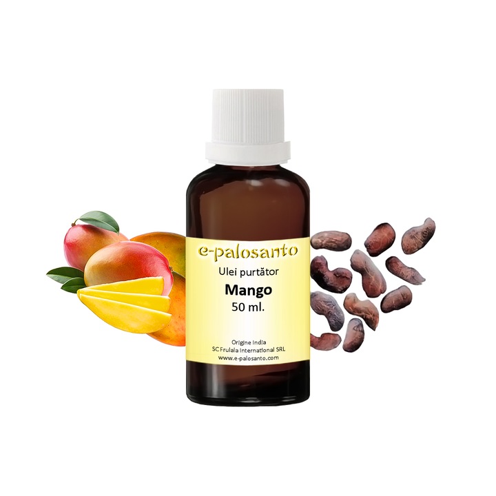 Ulei purtator Mango 50ml, organic 100%, e-palosanto