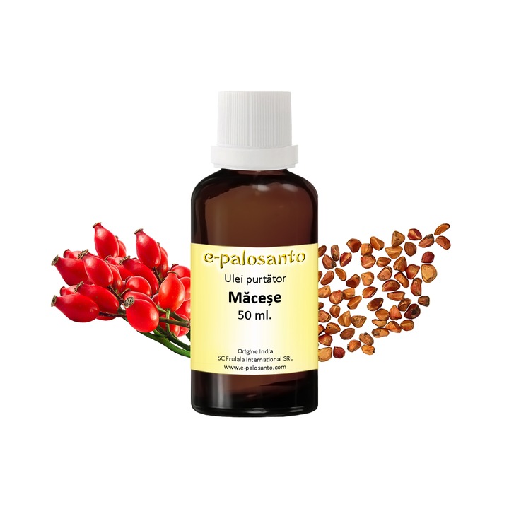 Ulei purtator Macese 50ml, organic 100%, e-palosanto