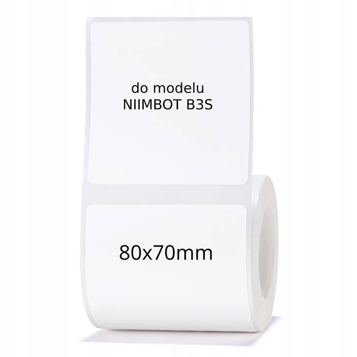 NIIMBOT címkék matricák B3S 80 * 70mm 95db 95db