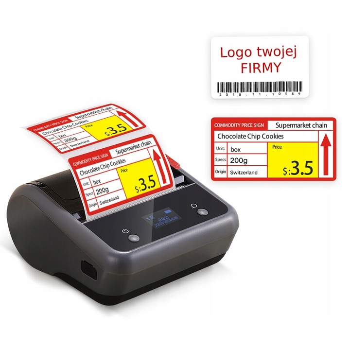 NIIMBOT címkék személyre szabott 100 tekercs