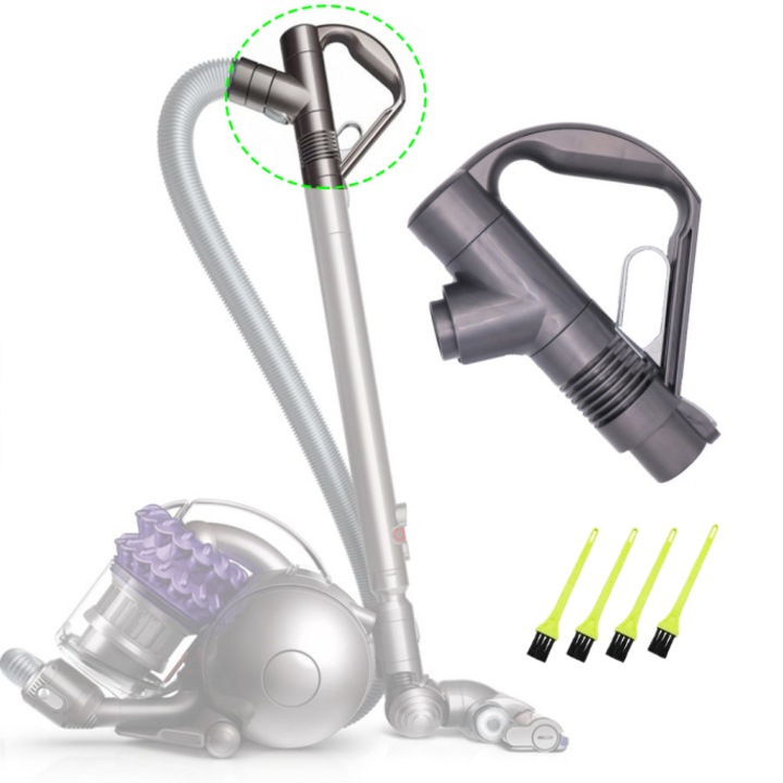 Aspirator，Aspirator vertical，Maner aspirator，Compatibil aspirator Dyson DC19 DC23 DC26 DC29 DC32 DC33C DC36 DC37 DC48 DC52, ABS, 20.8x17cm