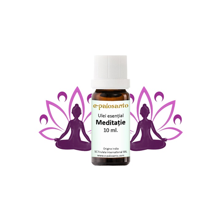 Meditációs illóolaj, 100% tisztaságú, 10 ml, aromaterápia, e-palosanto