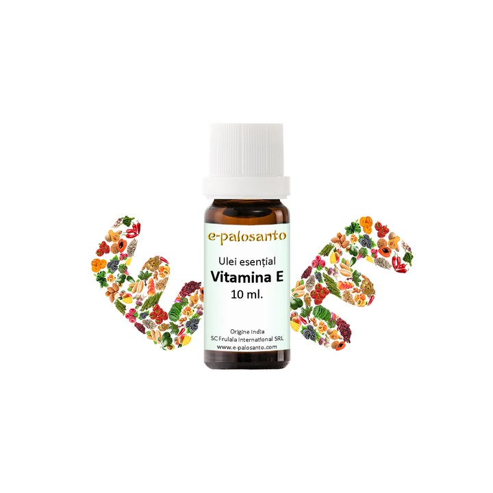 e-palosanto E-vitamin illóolaj, 100% tisztaságú, 10 ml, aromaterápia