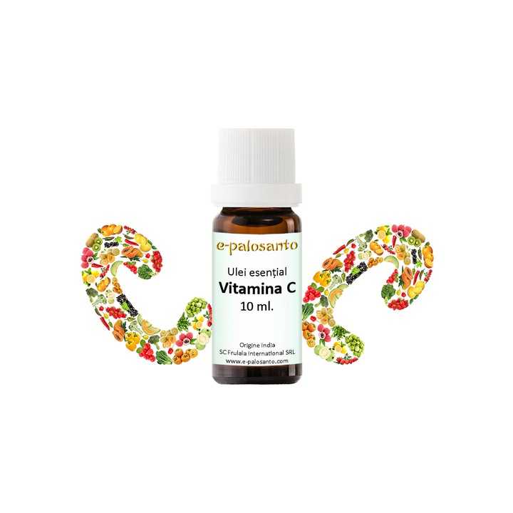 C-vitamin illóolaj, 100% tisztaságú, 10 ml, aromaterápia, e-palosanto